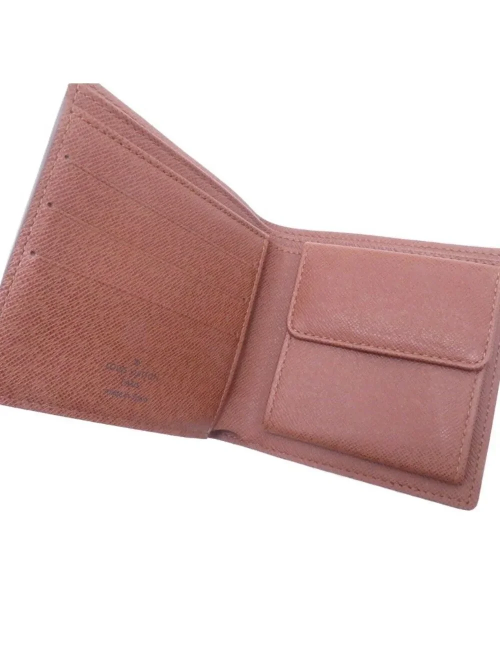 Louis Vuitton Portefeuille Cartes Credit Monet Monogram Bifold Wallet Canvas
